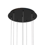 Cala 8 Light LED Cluster Pendant Light 48W 3000K - Multicoloured