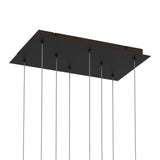 Cala 14 Light LED Bar Pendant Light 48W 3000K - Multicoloured