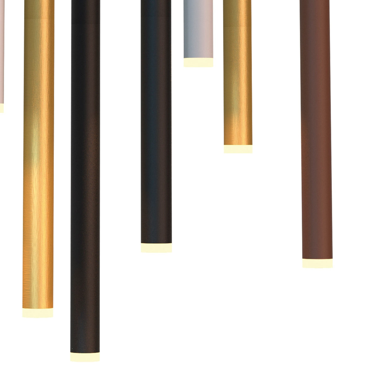 Cala 14 Light LED Bar Pendant Light 48W 3000K - Multicoloured