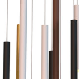 Cala 14 Light LED Cluster Pendant Light 84W 3000K - Multicoloured