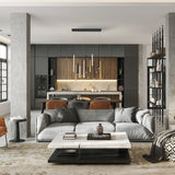 Cala 14 Light LED Bar Pendant Light 84W 3000K - Multicoloured