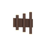 Cala LED Wall Light 36W 3000K - Rust Brown