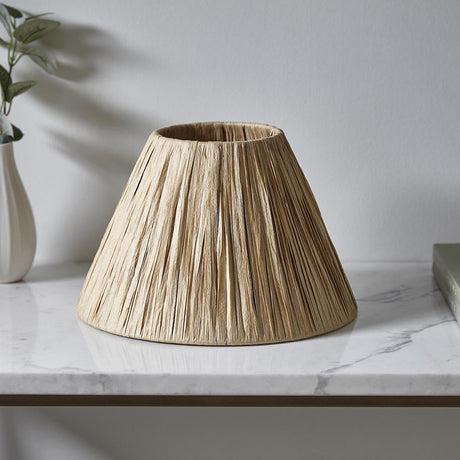 Caldwood 25cm Tapered Lamp Shade - Natural