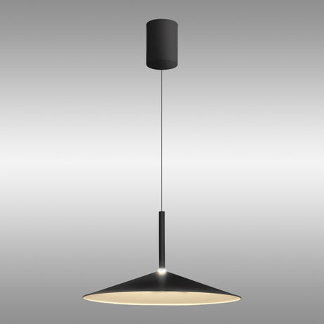 Calice 48cm Dimmable LED Pendant Light 16W 3000K - Black & White