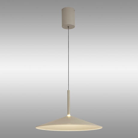 Calice 48cm Dimmable LED Pendant Light 16W 3000K - Grey & White