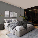 Calice 32cm LED Pendant Light 9W 3000K - Black & White