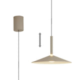 Calice 32cm LED Pendant Light 9W 3000K - Grey & White