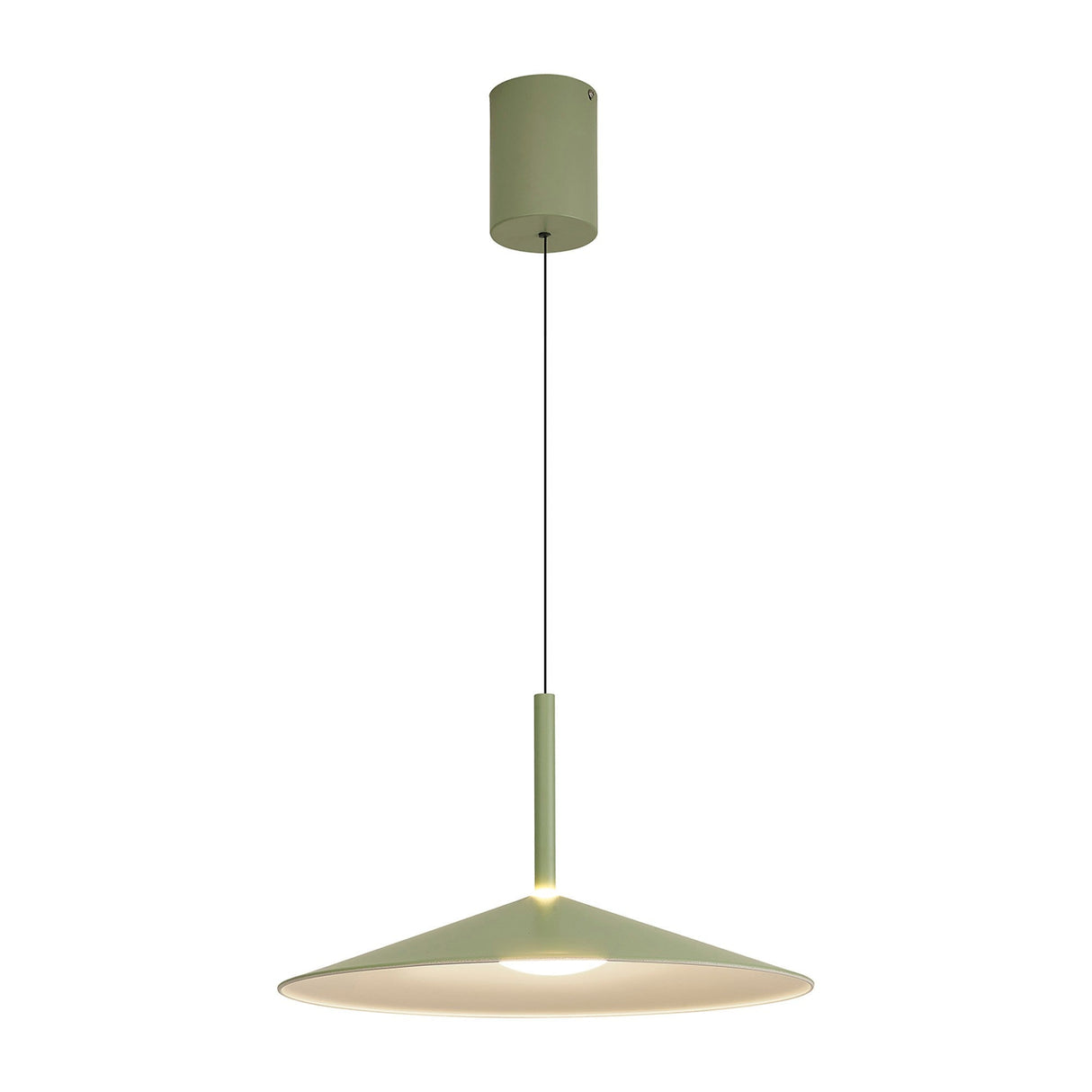 Calice 48cm LED Pendant Light 16W 3000K - Green & White