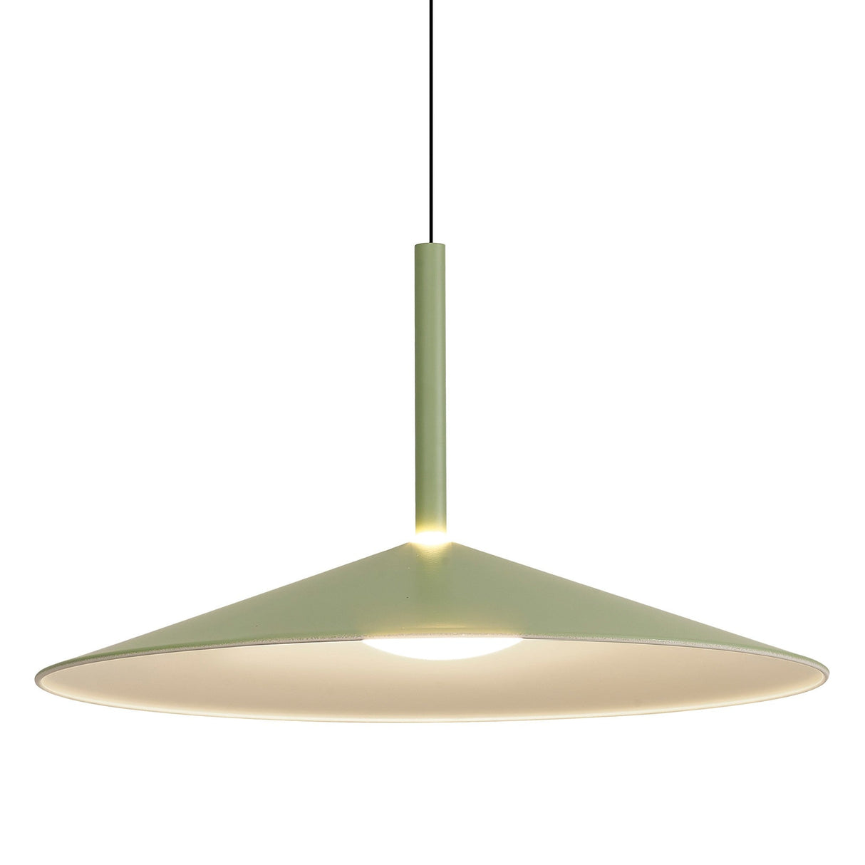 Calice 48cm LED Pendant Light 16W 3000K - Green & White