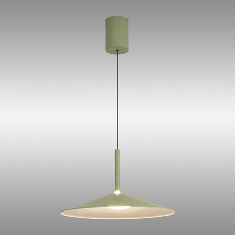 Calice 48cm Dimmable LED Pendant Light 16W 3000K - Green & White