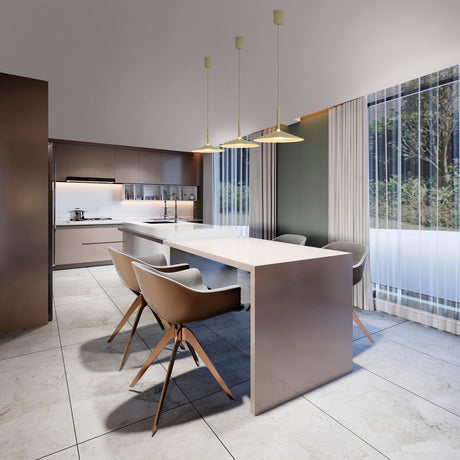 Calice 32cm LED Pendant Light 9W 3000K - Green & White