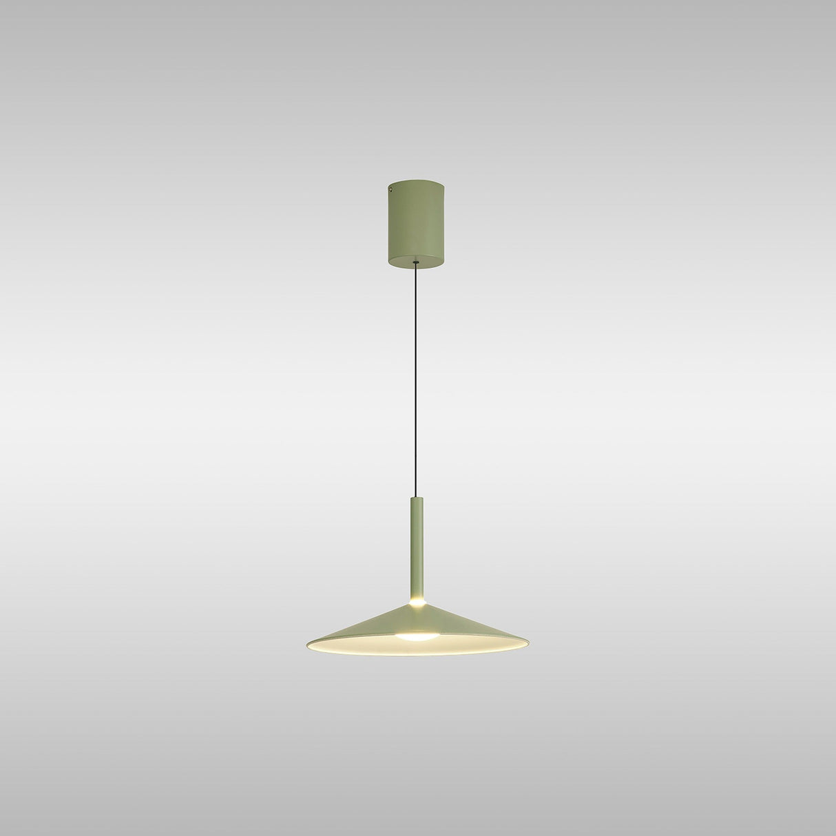 Calice 32cm LED Pendant Light 9W 3000K - Green & White