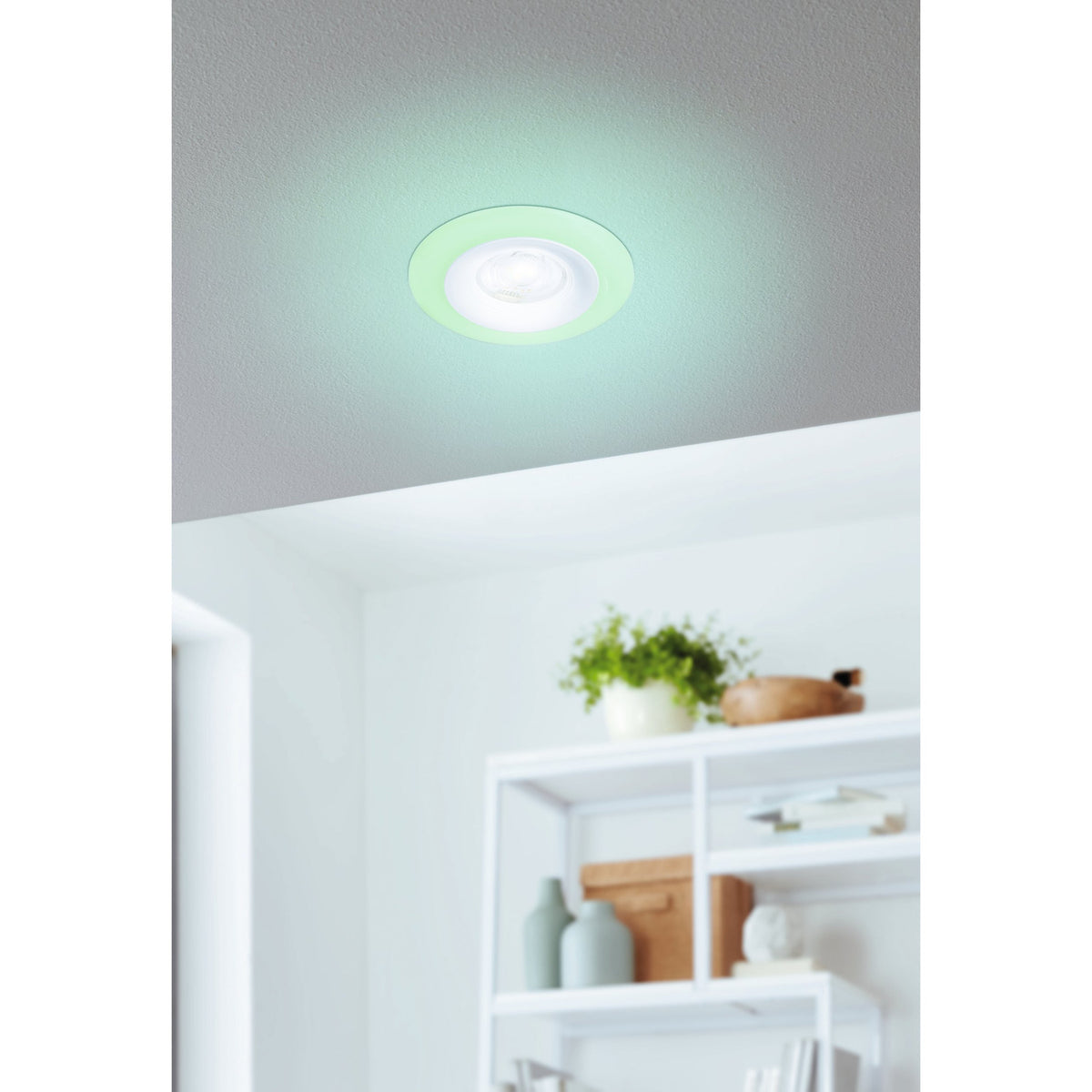 Calonge RGB LED Downlight Set of 3 - White