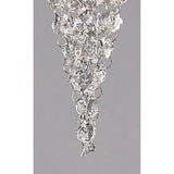 Camden 10cm 1 Light Mosaic Glass & Crystal Pendant Light - Chrome