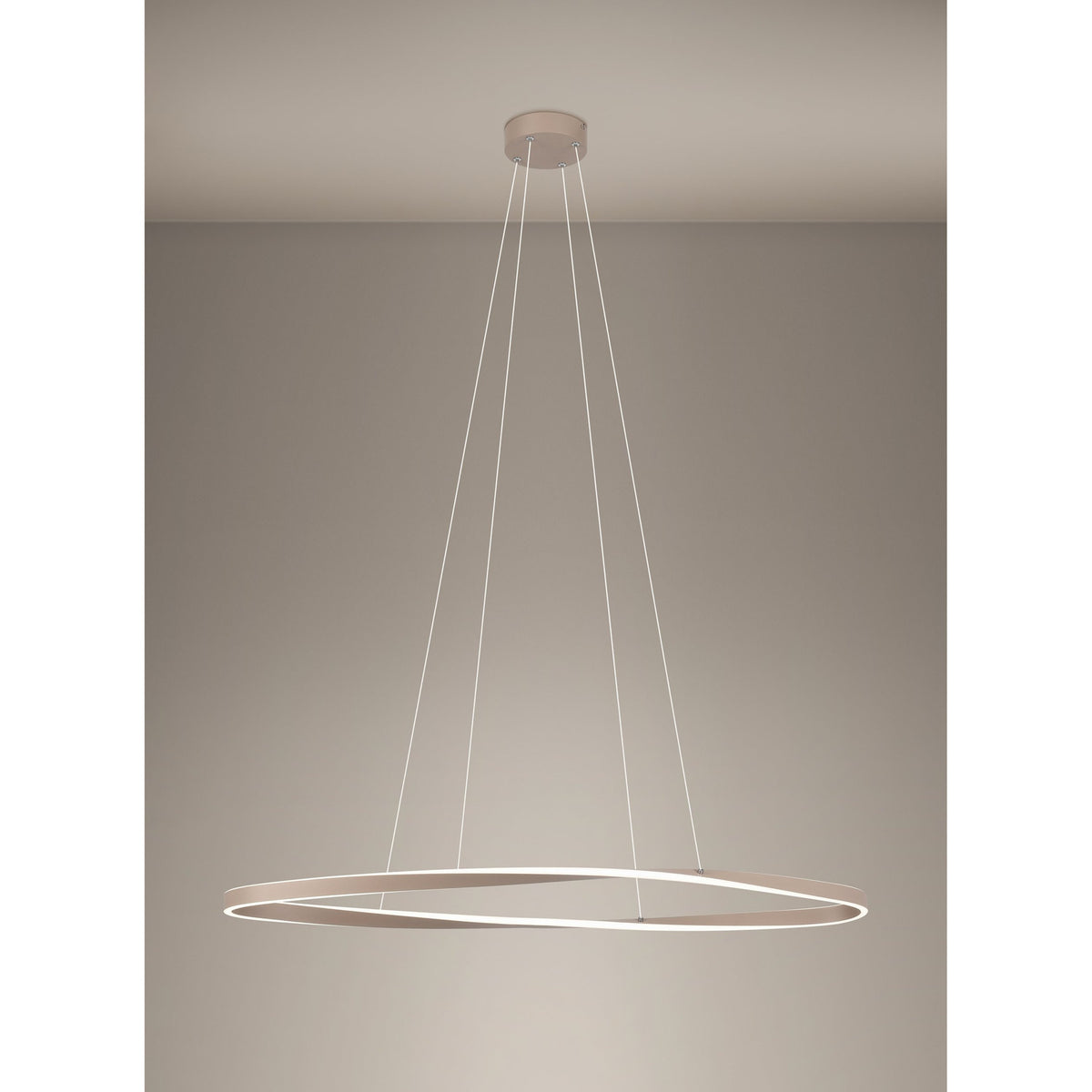 Camerota Oval Pendant Light - Sand