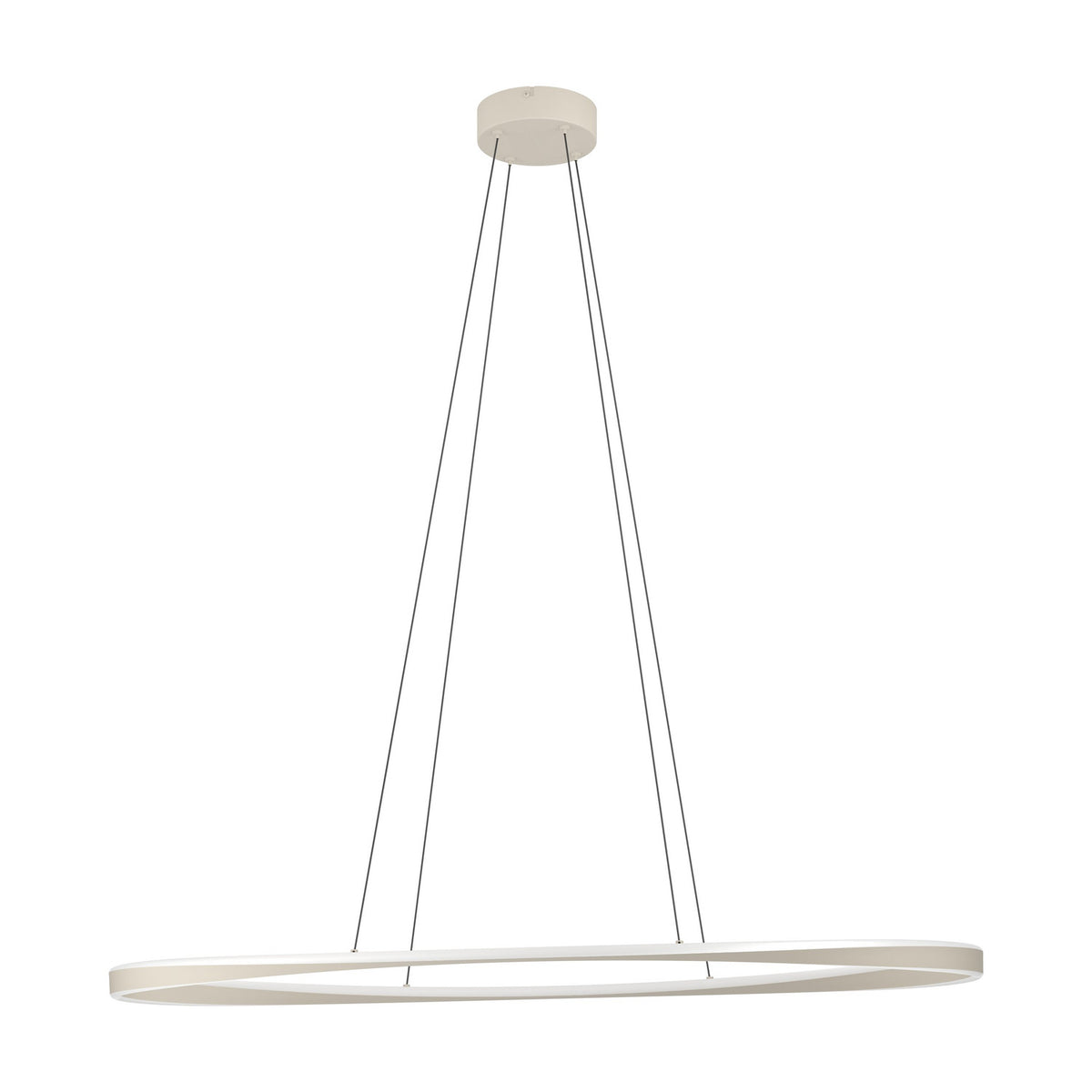 Camerota Oval Pendant Light - Sand