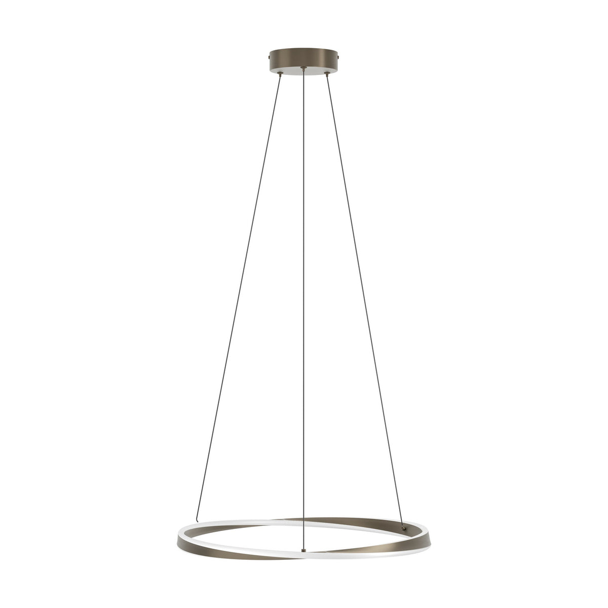 Camerota Round Pendant Light - Dark Bronze