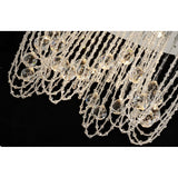 Camilla 7 Light Crystal Semi-Flush Ceiling Light – Polished Chrome