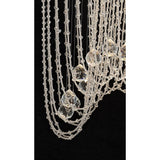 Camilla 10 Light Crystal Semi-Flush Ceiling Light – Polished Chrome