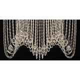 Camilla 10 Light Crystal Semi-Flush Ceiling Light – Polished Chrome