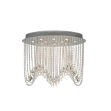 Camilla 10 Light Crystal Semi-Flush Ceiling Light – Polished Chrome