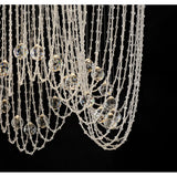 Camilla 12 Light Crystal Semi-Flush Ceiling Light – Polished Chrome