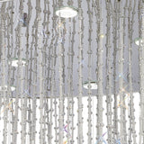 Camilla 12 Light Crystal Semi-Flush Ceiling Light – Polished Chrome