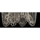 Camilla 12 Light Crystal Semi-Flush Ceiling Light – Polished Chrome