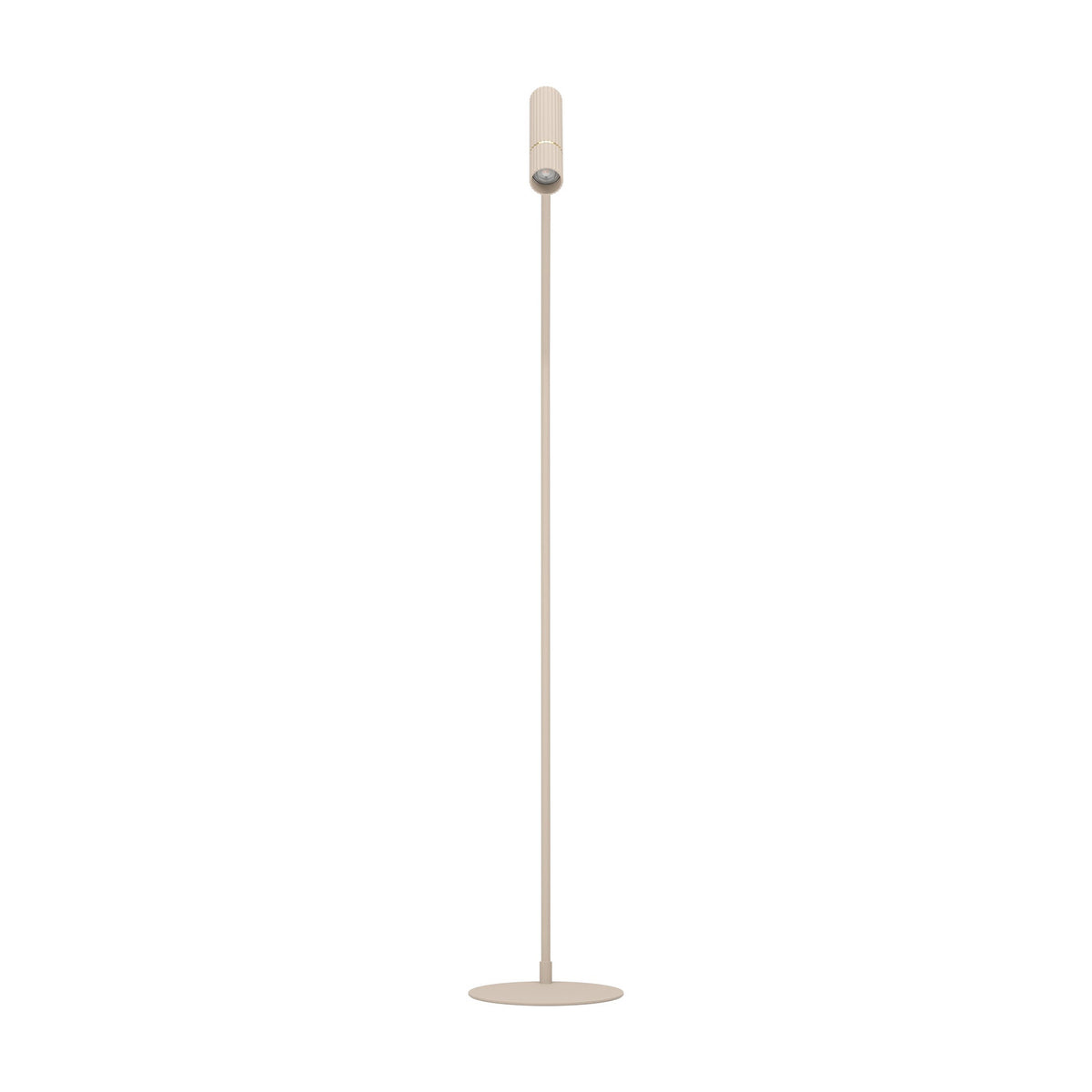 Caminia Floor Lamp - Sand & Brushed Brass