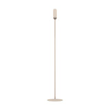 Caminia Floor Lamp - Sand & Brushed Brass