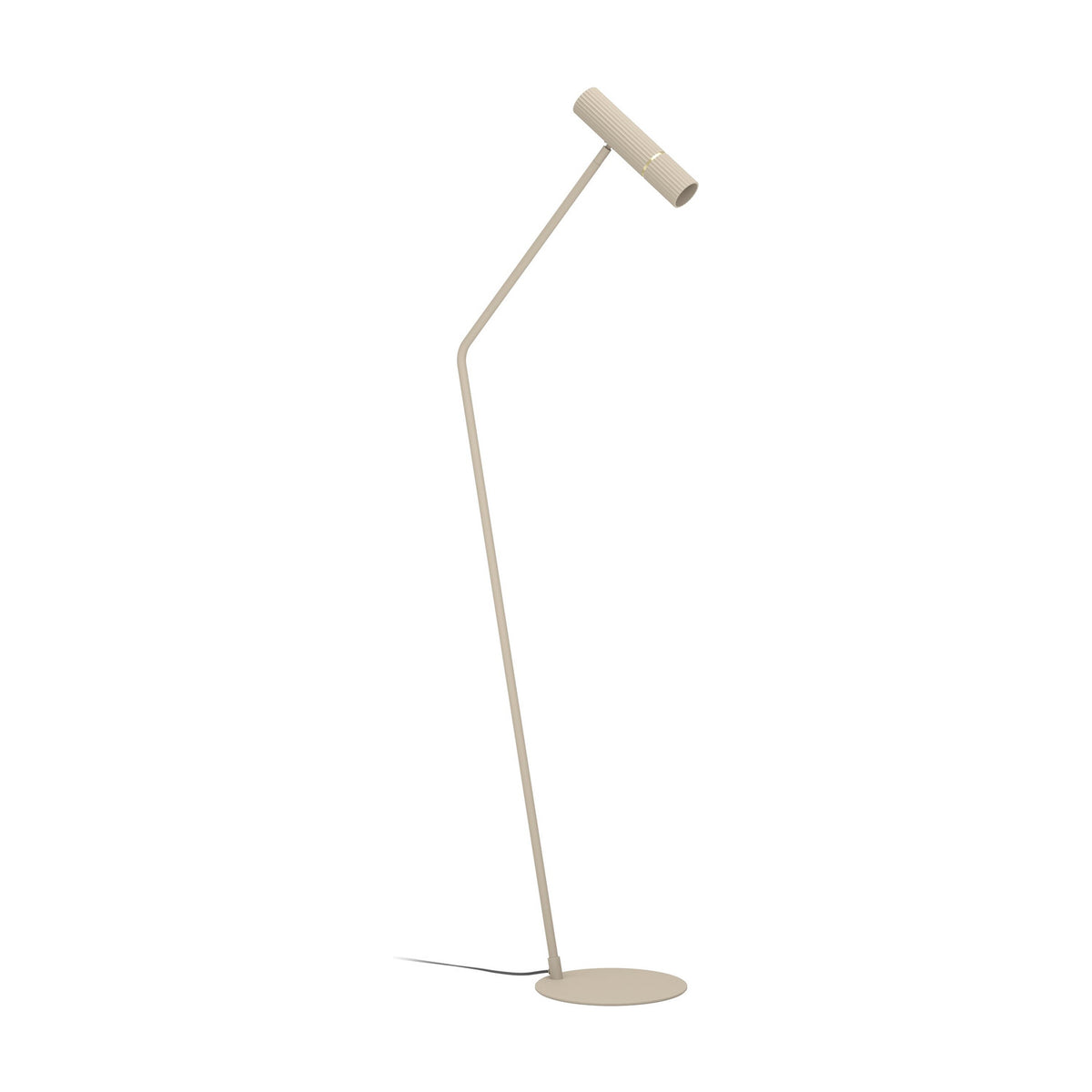 Caminia Floor Lamp - Sand & Brushed Brass
