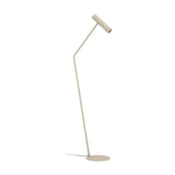 Caminia Floor Lamp - Sand & Brushed Brass
