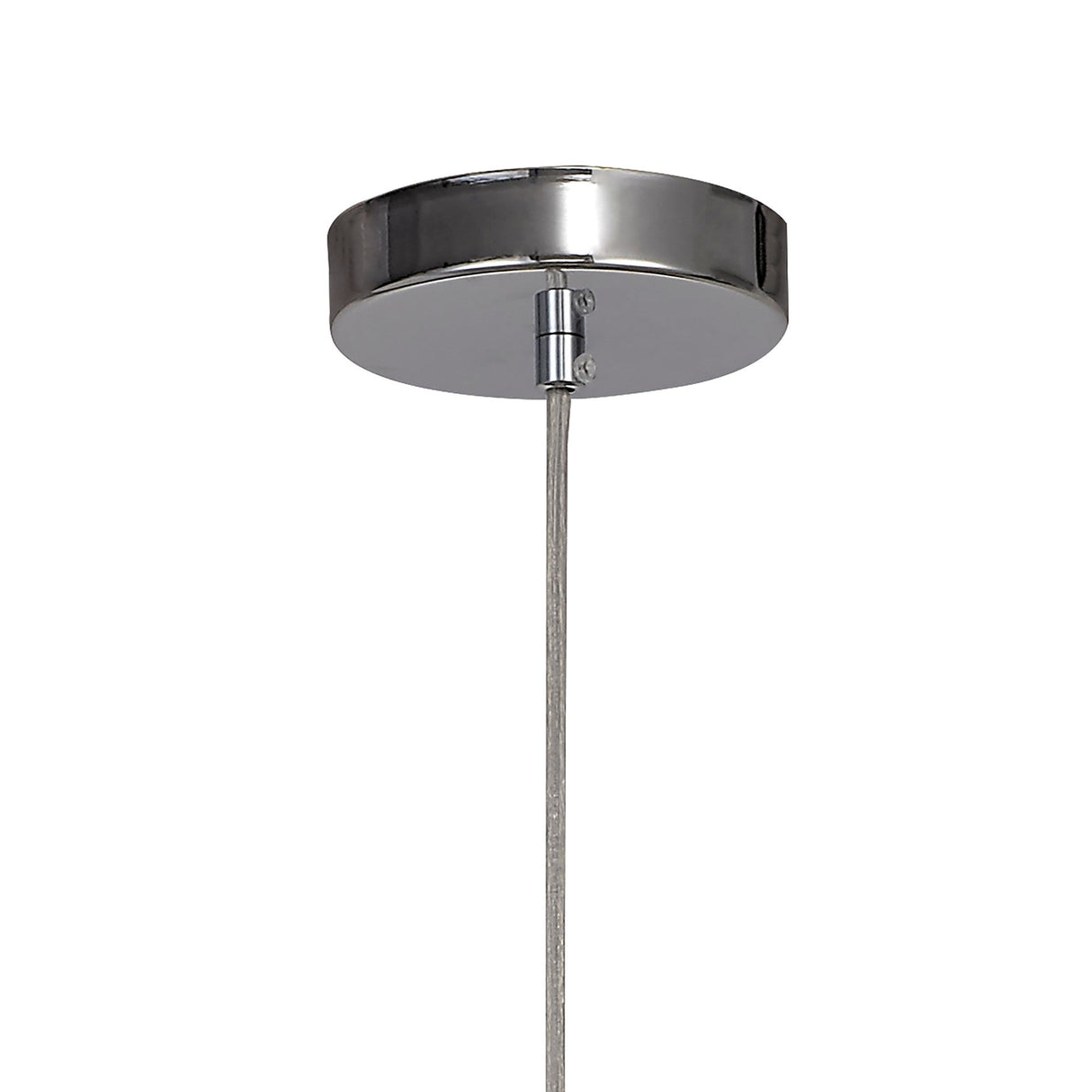 Canto Rectangle 1 Light Pendant Light - Polished Nickel