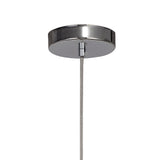 Canto Rectangle 1 Light Pendant Light - Polished Nickel