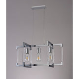 Canto 3 Light Linear Suspension Light - Polished Nickel