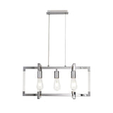 Canto 3 Light Linear Suspension Light - Polished Nickel