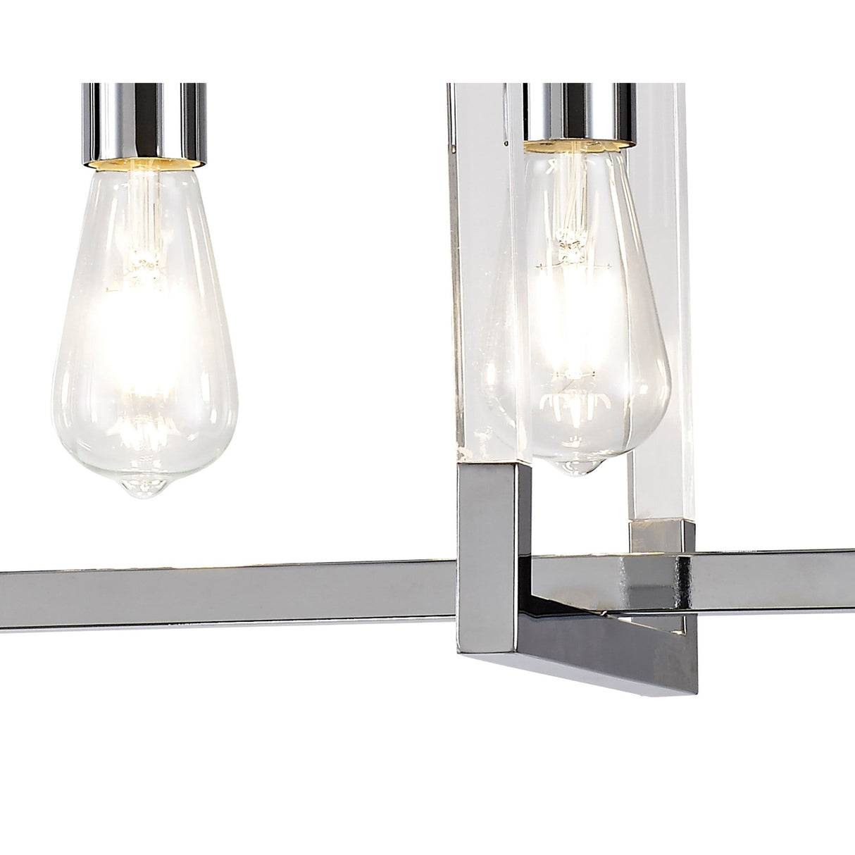 Canto 3 Light Linear Suspension Light - Polished Nickel