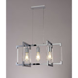 Canto 3 Light Linear Suspension Light - Polished Nickel