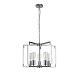 Canto 50cm 5 Light Chandelier - Polished Nickel