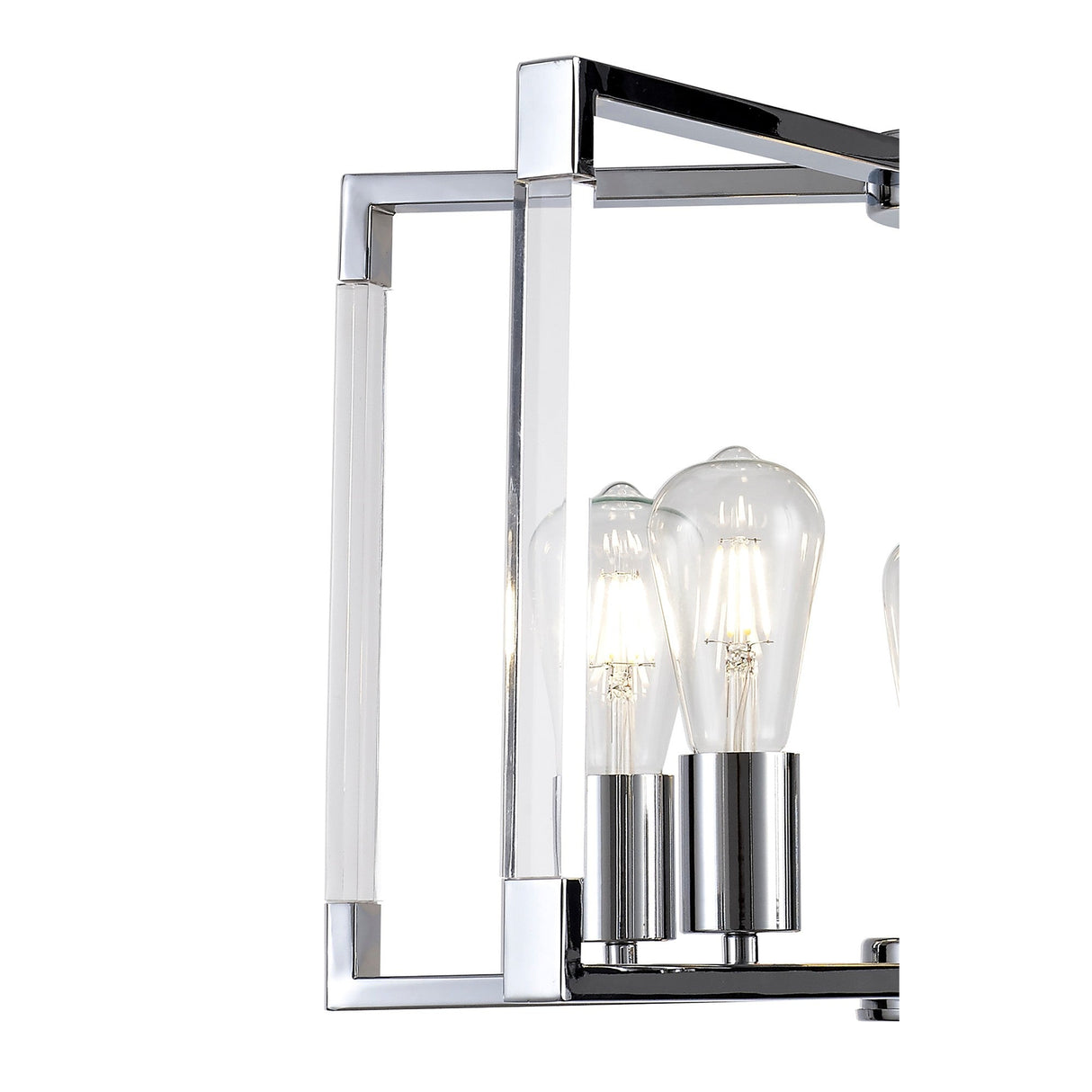 Canto 50cm 5 Light Chandelier - Polished Nickel