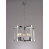 Canto 50cm 5 Light Chandelier - Polished Nickel