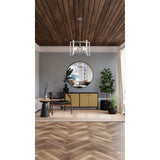 Canto 50cm 5 Light Chandelier - Polished Nickel