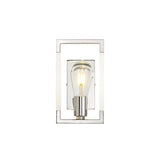 Canto 1 Light Wall Light - Polished Nickel