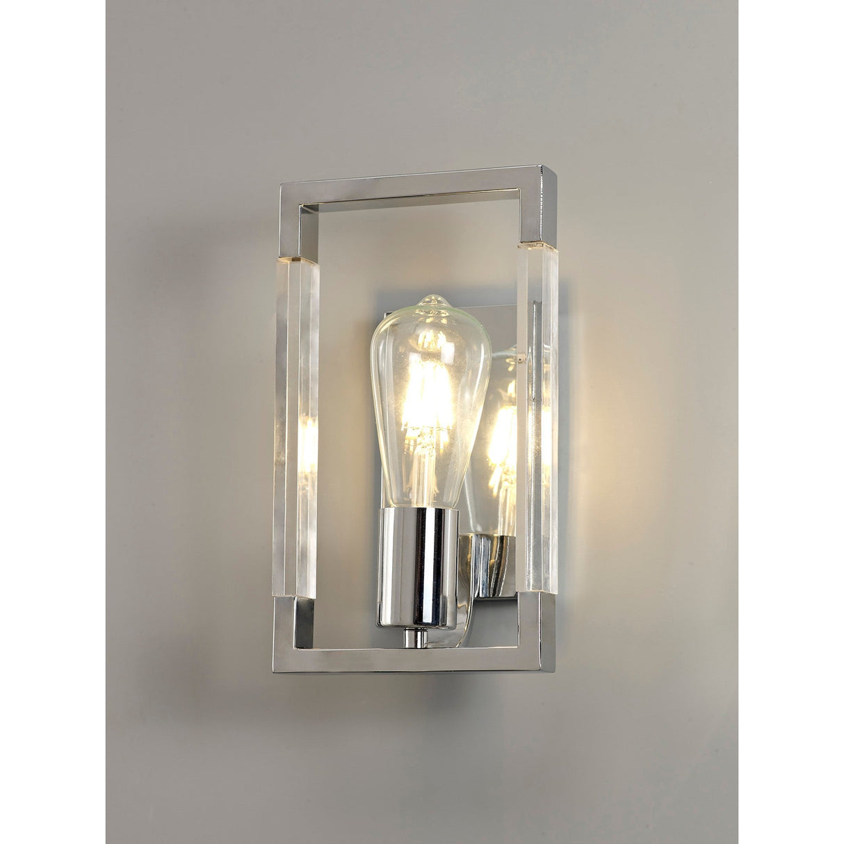 Canto 1 Light Wall Light - Polished Nickel