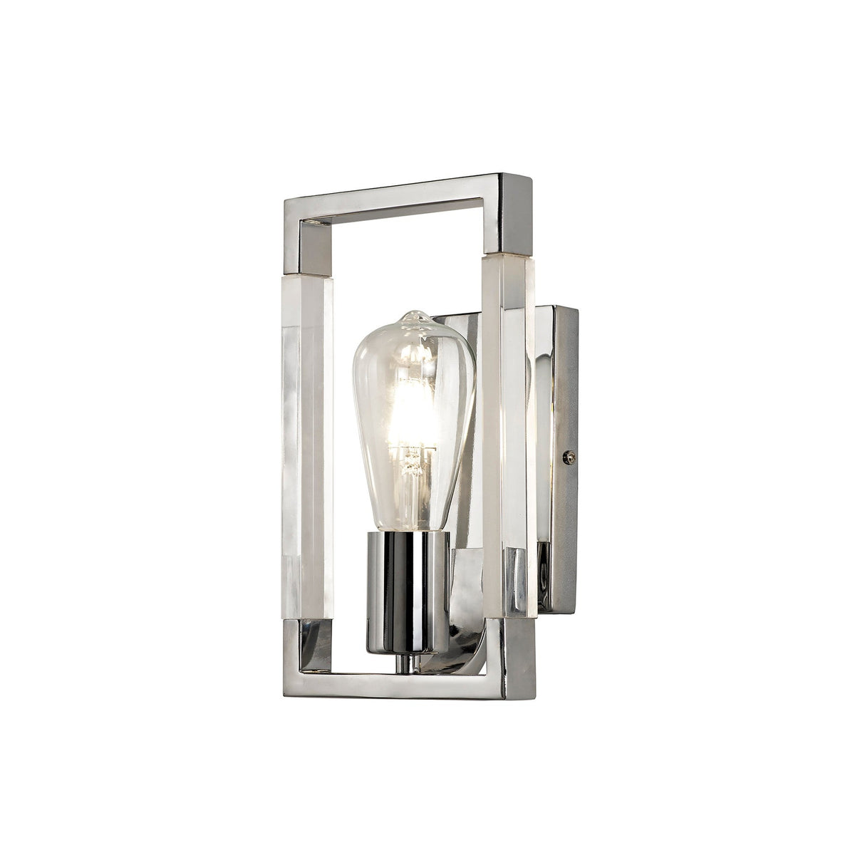 Canto 1 Light Wall Light - Polished Nickel