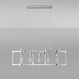 Canto 5 Light Linear Suspension Light - Polished Nickel