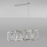 Canto 5 Light Linear Suspension Light - Polished Nickel