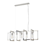Canto 5 Light Linear Suspension Light - Polished Nickel