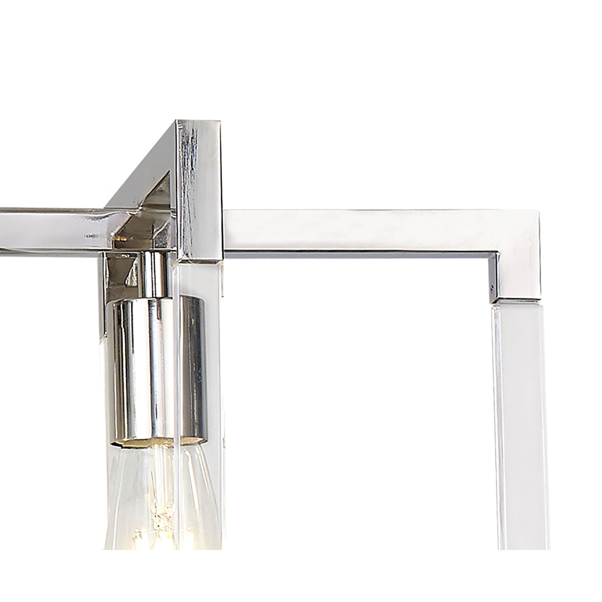 Canto 5 Light Linear Suspension Light - Polished Nickel