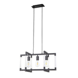 Canto 3 Light Linear Suspension Light - Graphite